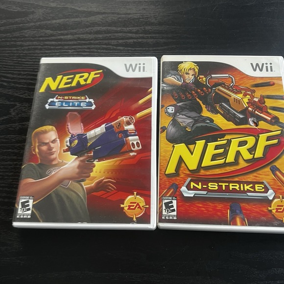 Other - NERF: N-Strike And N-Strike Elite Combo One Has Manual One Does Not EUC